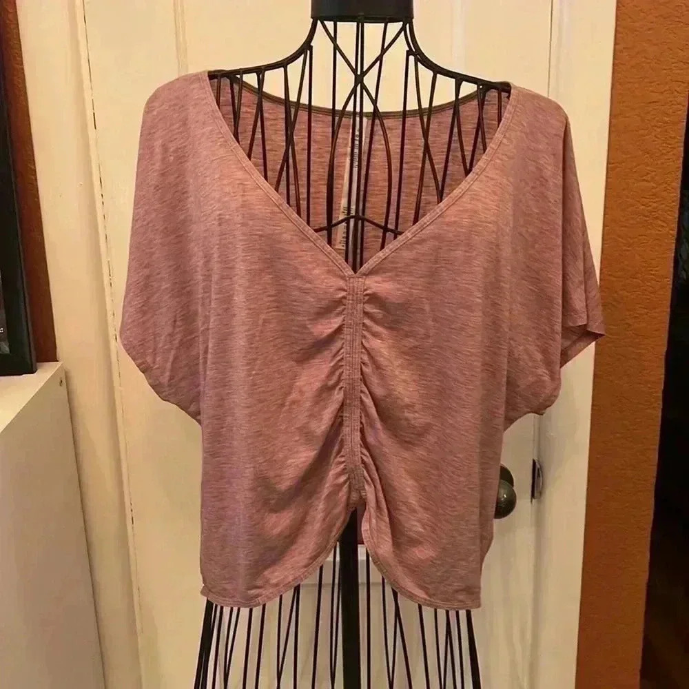 Lululemon Cruise The Circuits Short Sleeve Shirt-Sz 8